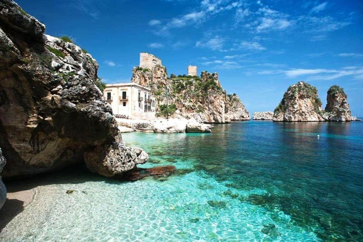 Villa Laurum - Giardino Degli Allori - Castellammare Del Golfo - Scopello Luaran gambar